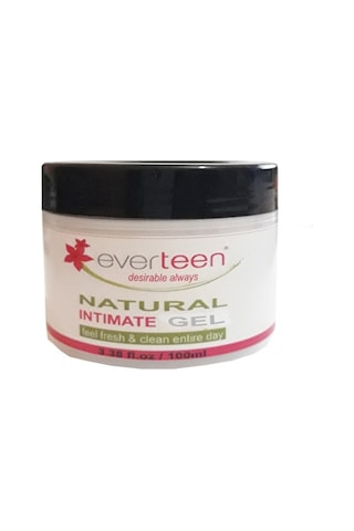 Everteen Natural Intimate Gel Kadınlara Özel Genital Bölge Temizleme Jeli 100ml 2 Adt