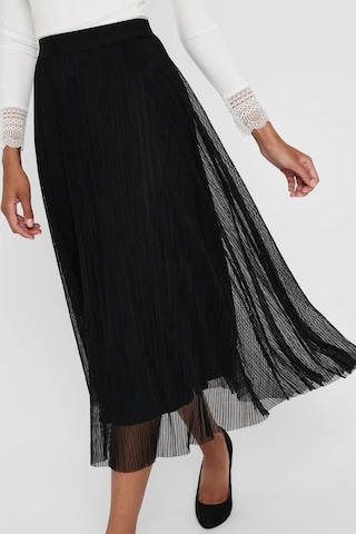 Only Kadın Onllavına Beli Lastikli Maxi Boy Etek 15214303 Siyah Siyah