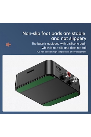 Novahub Araba Kablosuz Bt 5.0 Ses Adaptörü - Stereo Amplifikatörlü Aux/rca Bağlantılı Hoparlör & Kulaklık Sistemi