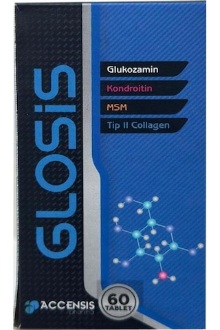 Glosıs Tablet, Glukozamin, Kondroitin Ve Msm İçeren Takviye Edici Gıda 60 Tablet