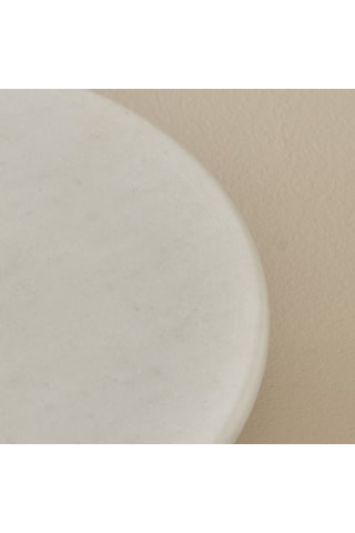 Bella Maison Olmo Mermer Kek Standı Naturel 25x25 Cm