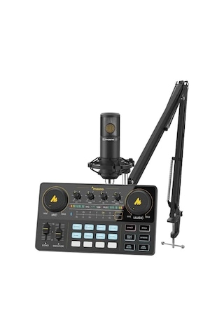 Maono Au-am200 4 Kanallı Podcast Mikseri