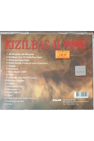 Plak Değildir Cd Dir Cd Kızılbaş Iı Cd