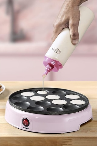 Bestron 700 Ml Ölçekli Hamur Dökme Kabı Mutfak Ekipmanları Pembe