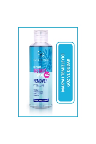 Golden Rose Bi-phase Instant Make-up Remover - Çift Fazlı Göz Ve Dudak Makyaj Temizleyici 170 Ml