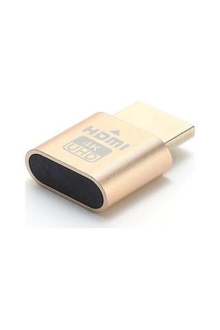 Hdmı 4k Uhd Dummy Plug Minning Bitcoin Sanal Monitör Ekran Kartı Emülatörü Maksimum Çözünürlük 4k Uhd 4096 X 2