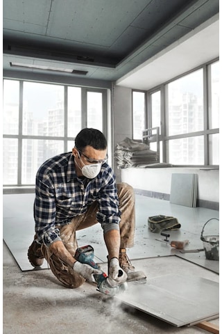 Bosch Professional GWS 180-LI 2x4ah Çift Akülü Taşlama Makinesi - 06019H9021