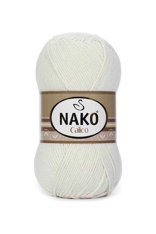 Calico-ekru 3782- 5'li Paket - 100gr/240m - El Örgü İpi - Amigurimi-hırka- Kazak- Şal-bebek İpi