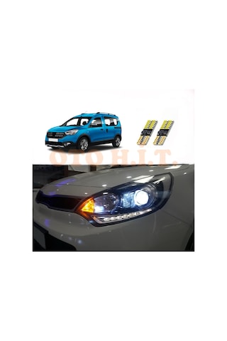 Dacia Dokker Uyumlu Park Ampulü Beyaz Led Aydınlatma Ampulü Canbus'li