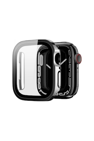 Dux Ducis Hamo Series Apple Watch Uyumlu 45mm İçin Hard Pc Full Koruma Sert Armor Zırh Kılıf- 5775