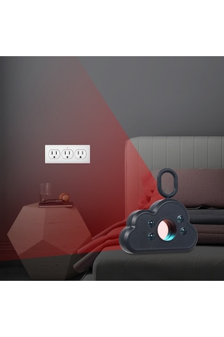 Geeroyoo Taşınabilir Kızılötesi Kamera Dedektörü, Gizli Kamera Tarayıcı & Dinleme Önleyici - Ev, Otel, Ofis Güvenlik Cihazı