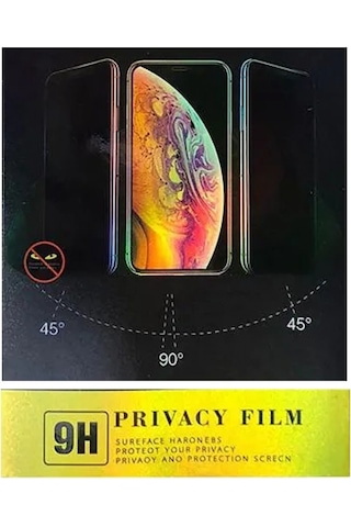 Apple Uyumlu iPhone 17 Pro Max Hayalet Ekran Koruyucu Kırılmaz Cam 599