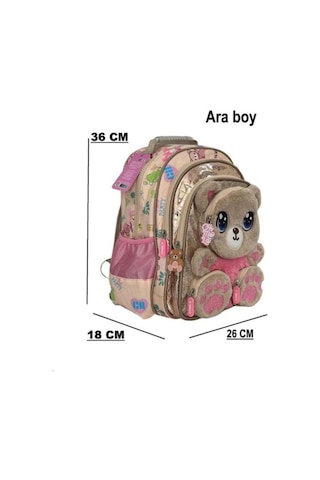 Chimola Sevimli Ayıcık 17" Okul Çantası Chm-cn0043 Çok  Renkli