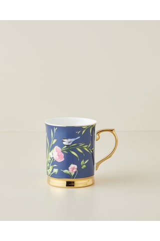 Vanilla New Bone China Kupa 400 Ml Lacivert