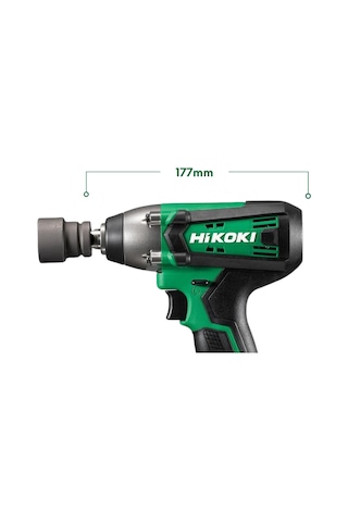 Hikoki WR18DF-5.0 18V/5.0AH 220NM 1/2" Çift Akülü Şarjlı Darbeli Somun Sıkma Makinesi