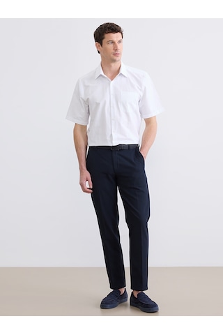 Lcw Busıness Beyaz Regular Fit Erkek Basic Gömlek