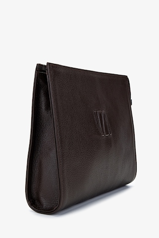 Valmenti Unisex Hakiki Deri El Çantası 1012 2012 Canta Y25 Acı Kahve Fltr Kahverengi