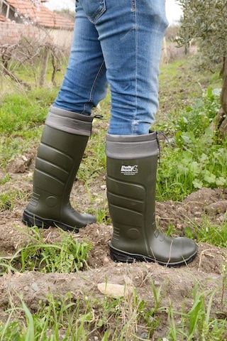 Pollyboot Vega 41 Numara Boğazlı Poliüratan Çizme Çok Renkli