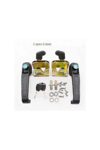 Ağır Ekipman Metal Kilit Kapı Kolu Evrensel Forklift Traktör 502 Tip G20241937437