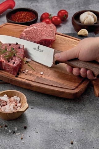 Samuray Şef,chef, Kasap Bıçağı Renkli
