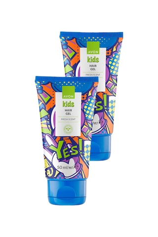 Avon Kids Yes Fresh Kokulu Saç Jölesi 2 x 50 ML