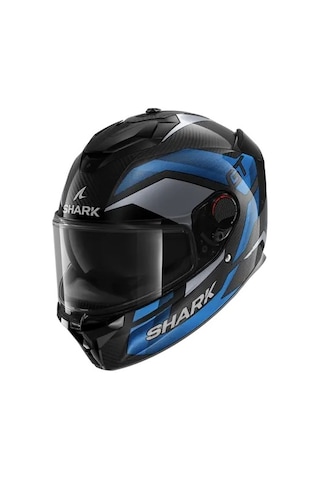 Shark Spartan Gt Pro Carbon Ritmo Dbu Kapalı Kask Mavi