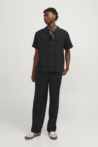Jack & Jones Erkek Gömlek 12255781 Siyah Siyah