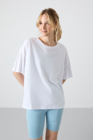 Oversize Fit Basic O Yaka 3lü Paket Su Yeşili-beyaz-şeker Pembe Kadın T-shirt 97285 Beyaz-şeker Pembe-su Yeşili