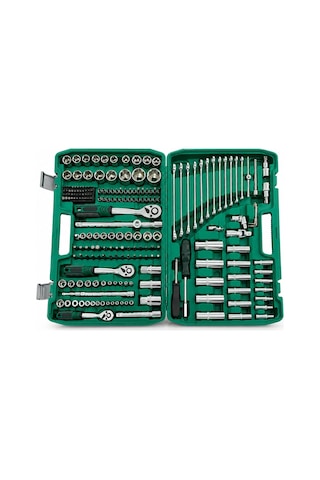 216pcs Lokma Seti Lokma - Soket - Bits Adaptör - 3ad.cırcır Kolu Plastik Çantalı 5468