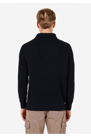 Colins Regular Fit Polo Yaka Erkek Lacivert Kazak Cl1070028 Q1.v2 Nav Lacivert