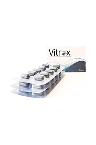 Vitrex L-Lizin L-Karnosin ve C Vitamini İçeren Takviye Edici Gıda 30 Kapsül