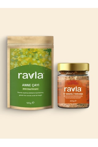 2'li Ürün - Ravla Anne Çayı 120g / Ravla 17 Sebzeli Tarhana 200g
