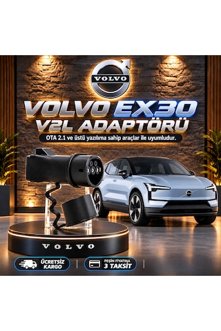 Volvo Ex 30 - V2l Adaptör Elektrikli Araç V2l-volvo Marka Araç