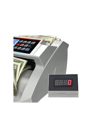 Powermaster Pm-25068 Try-eur-usd Sesli Karışık Ve Adet Para Sayma Makinesi Harici Ekranlı 80w 60db Ac100-240v