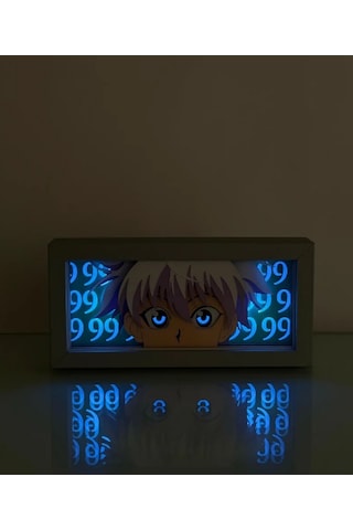 Killua 3d Led Aydınlatma - 16 X 26 Renkli