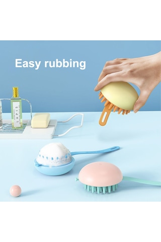 Vkemall Saç Bakım Fırçası: Kuru Ve Islak Kullanım İçin Baş Masaj Aracı, 1 Adet Mavi - Saç Derisi Temizleme Ve Rahatlama Düz