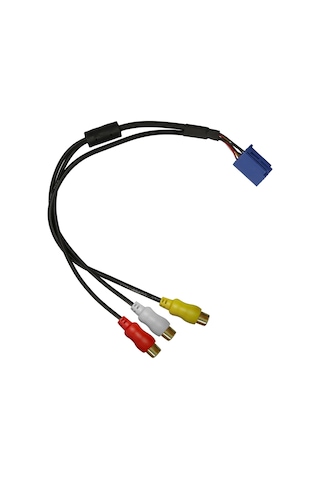 Yifomall Toyota İçin 6 Pinli Rca Adaptör Kablo - Mavi A/v Bağlantı Portu