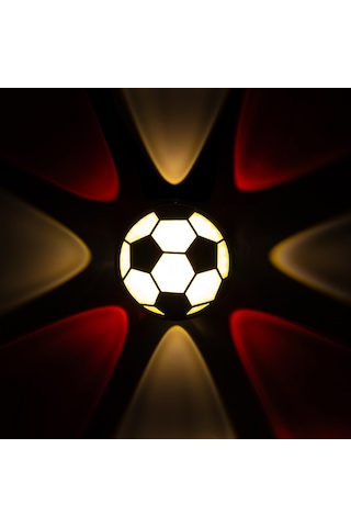 Powermaster Pm-24456 Gün Işığı - Kırmızı Futbol Topu Dekoratif Led Duvar Aplik Diğer
