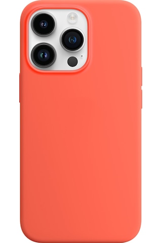 Buff Apple Uyumlu iPhone 14 Pro Max Rubber Fit Kılıf Nektarin