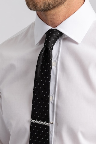 Tudors Modern Slim Fit Çift Manşet Erkek Gömlek-2262 Beyaz