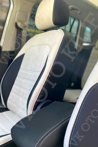 Vk Auto Volkswagen Tiguan Araca Özel Koltuk Kılıfı Beyaz-taytüyü