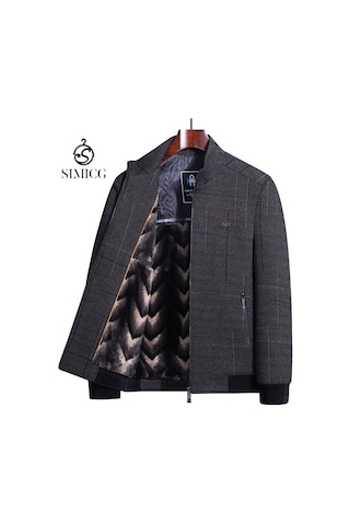 Sımıcg Sonbahar/kış Erkek Ceket Gri
