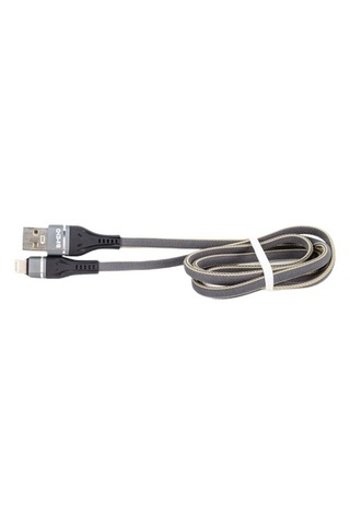Imeng ML108 3.1A Usba To Lightning Örgülü Data Hızlı Şarj Kablosu Gri