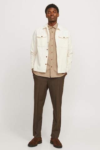 Jack & Jones Cepli Erkek Gömlek Ekru