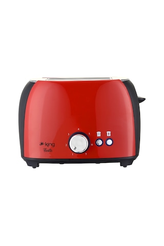 King K2178 Fiesta 2 Dilim Ekmek Kızartma Makinesi