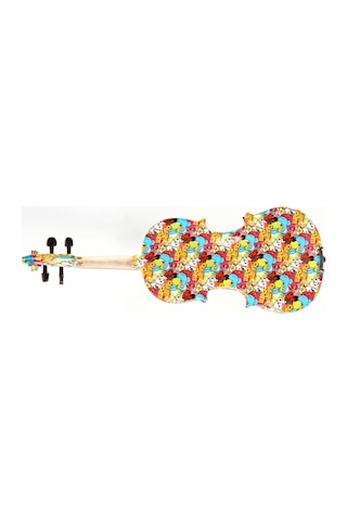 Kinglos Kng Kt-1405 Keman 4/4 Üst Segment Ladin Ön Kapak, Pürüzsüz Klavye Geçişleri Ve Konser Performansı Uyumluluğu