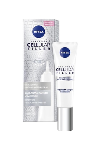 Nivea Hyaluron Cellular Filler Sıkılaştırıcı Göz Bakım Kremi 15 ML