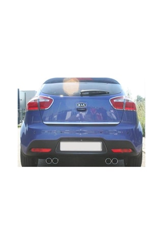 Kia Rio Hb Formlu Krom Bagaj Alt Çıta 2011-2016 Paslanmaz Çelik N11.4292