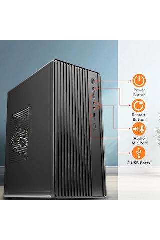 J-Tech Nexo i5-2300 8 GB 128 GB SSD Free Dos Masaüstü Bilgisayar