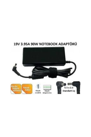 Toshiba 19V 6.30A 5.5x2.5 Uç Çapı S-Link Nba06 Adaptör